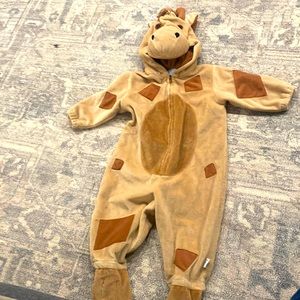 2nd Step infant boys girls Giraffe costume plush warm Sz 12 months